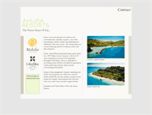 Tablet Screenshot of ahuraresorts.com